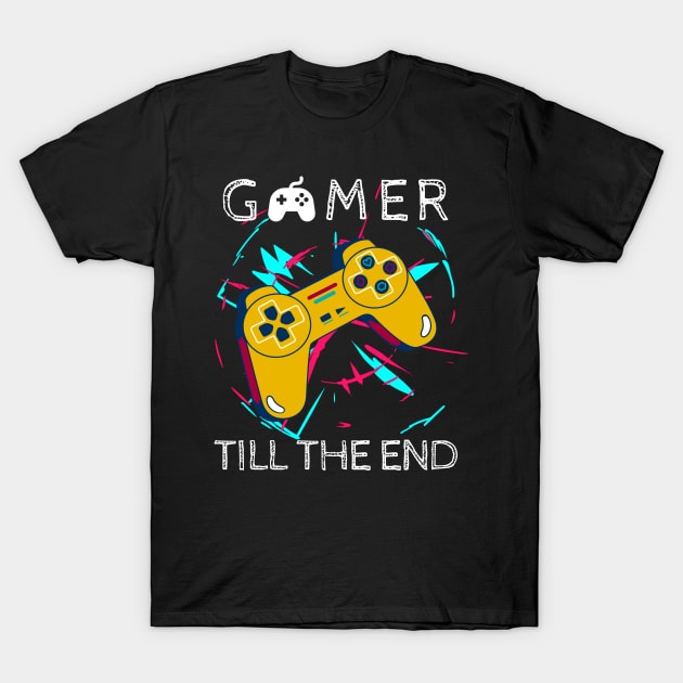 Gamer Till The End T-Shirt by Master Yo